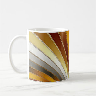 Caneca De Café Couro - Mug Fractal