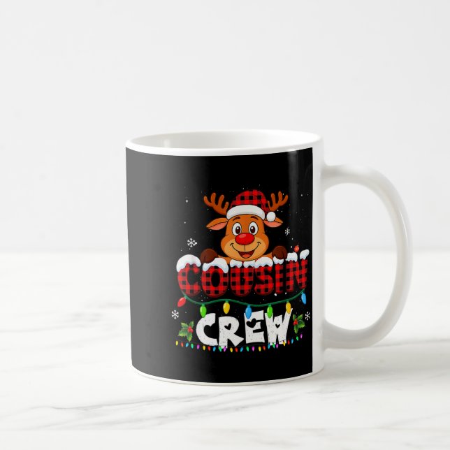 Caneca De Café Cousin Crew Christmas 2025 Family Matching Santa E (Direita)
