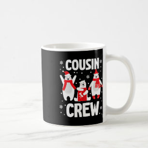 Caneca De Café Cousin Crew Christmas Pjs - Família Polar Bear