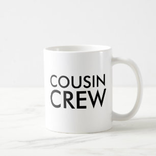 Caneca De Café Cousin Crew Presente da família primo correspond