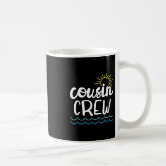 Caneca De Café Cousin Crew Shirt Adults Kids Matching Cousin Squa