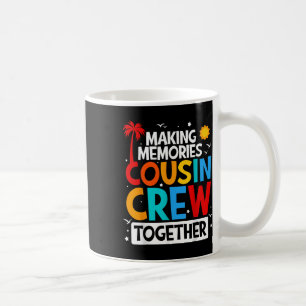 Caneca De Café Cousin Crew Summer Vacing Beach Family Trips Mat
