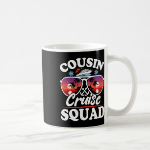 Caneca De Café Cousin Cruise Squad 2025 Cruise Ship Party Group V