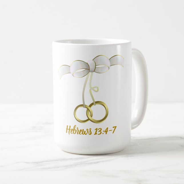 Caneca De Café Covenant #Casamento - Mug Clássico (Frente Esquerda)