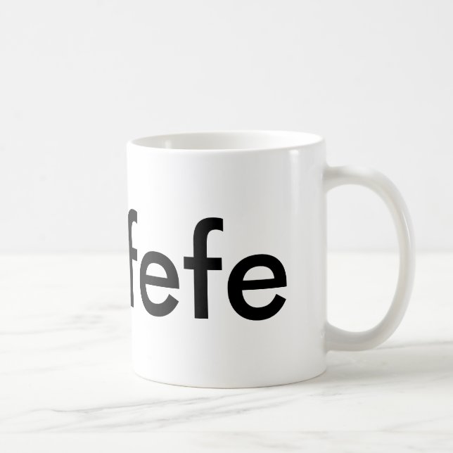 Caneca De Café Covfefe (Direita)