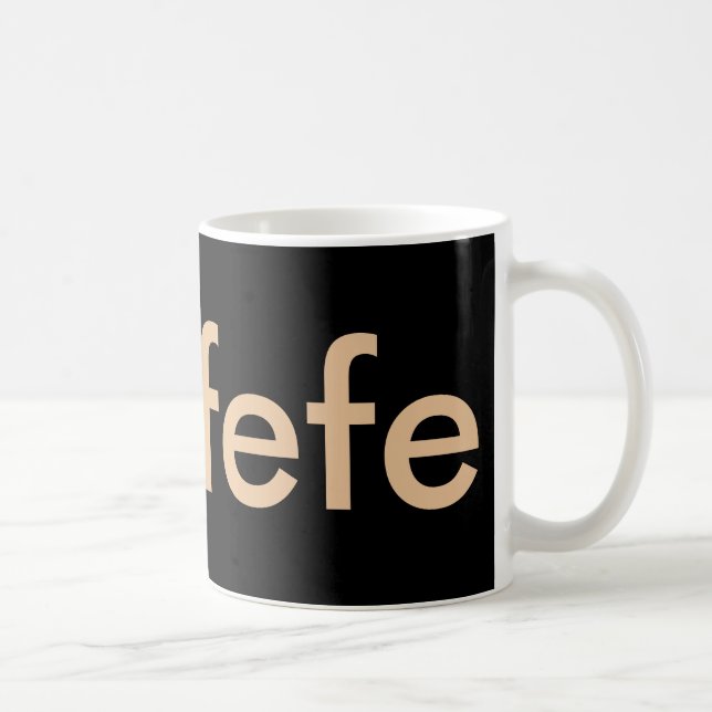 Caneca De Café Covfefe (Direita)