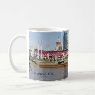 Caneca De Café Covington passando por Cincinnati Mug
