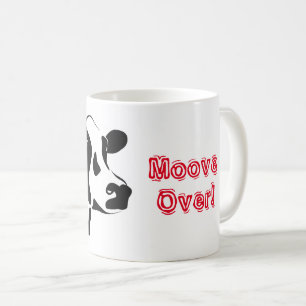 Caneca De Café Cow Moove Sobre Coffee Mug