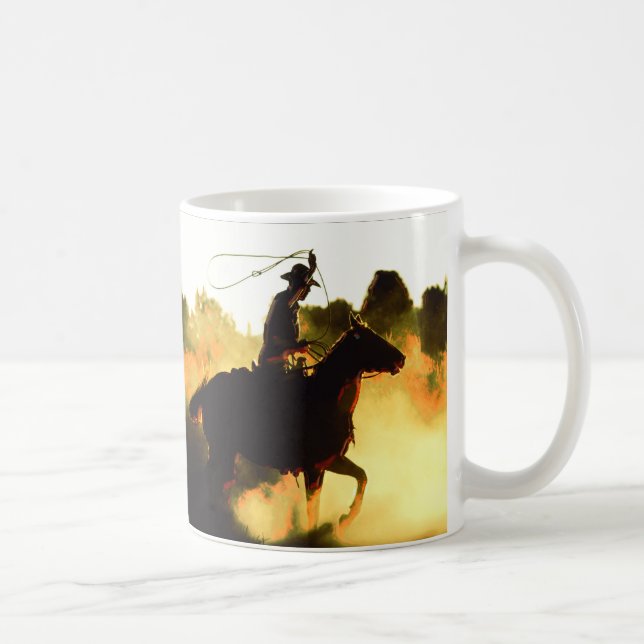 Caneca De Café Cowboy 1 (Direita)