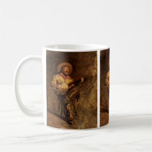 Caneca De Café Cowboy Cantando por Thomas Eakins Vintage