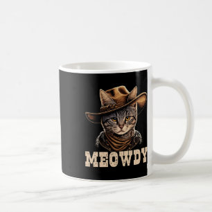 Caneca De Café Cowboy Cat Meowdy