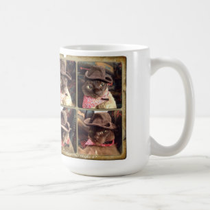 Caneca De Café Cowboy Cat x 4
