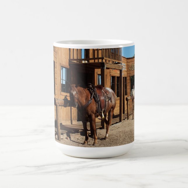 Caneca De Café Cowboy e cavalo no oeste selvagem, EUA (Centro)