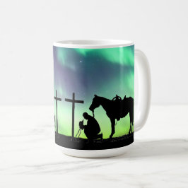 Caneca De Café Cowboy Prayer Café Mug