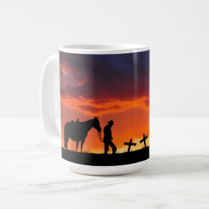 Caneca De Café Cowboy Prayer Café Mug
