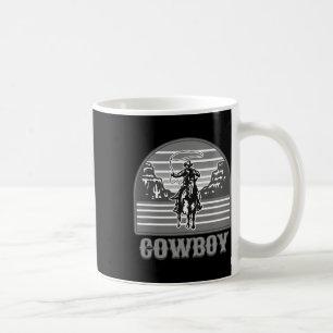 Caneca De Café Cowboy Roping Rodeo Rider Racer Horseck