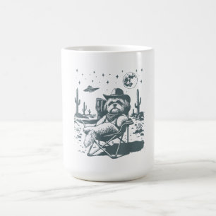Caneca De Café Cowboys OVNI Western