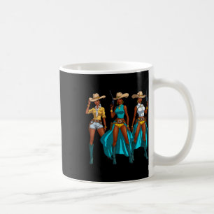 Caneca De Café Cowgirl Western Rodeo Black Girls Juneteenésimo Me