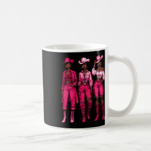 Caneca De Café Cowgirl Western Rodeo Melanin Juneteenésimo Negro