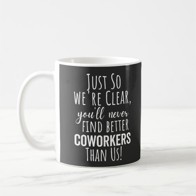 Caneca De Café Coworker Goodbye | Deslocamento de Colaboradores | (Esquerda)
