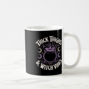Caneca De Café Coxas Espessas E Víblias De Bruxas
