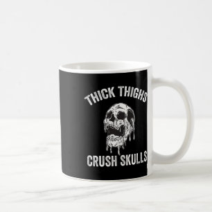 Caneca De Café Coxas grossas Esmagam Pincéis Engraçados Perna Mot