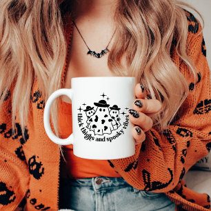Caneca De Café Coxas Grossas & Vibrações Assustadoras de Hallowee