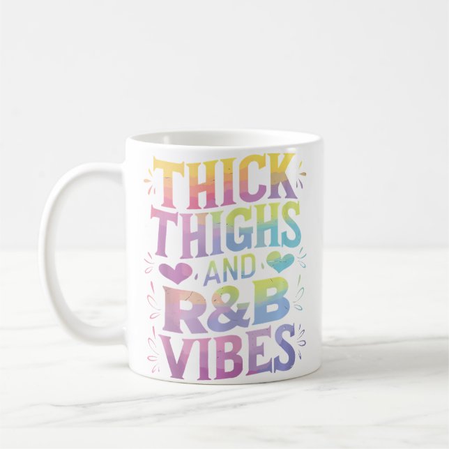 Caneca De Café Coxas Grossas Vibrações de Rb (Esquerda)