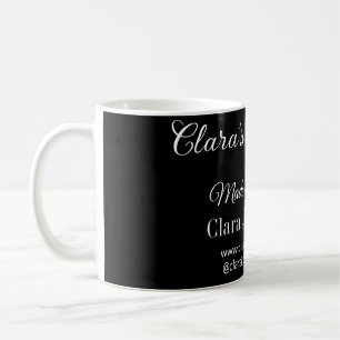 Caneca De Café cozinha comida chef adicionar nome de restauração