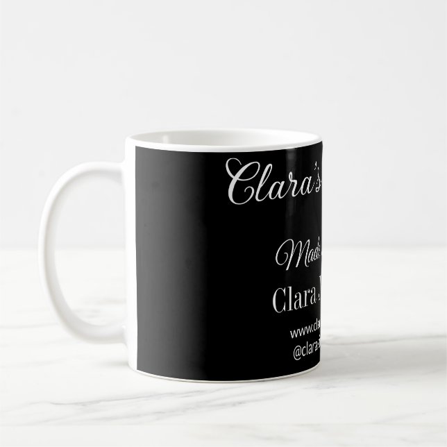 Caneca De Café cozinha comida chef adicionar nome de restauração  (Esquerda)