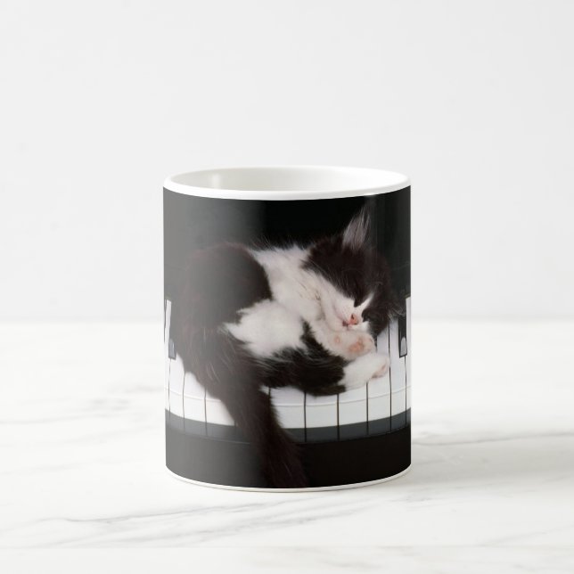 Caneca De Café Cozinha De Café De Cerâmica Mug-Piano (Centro)