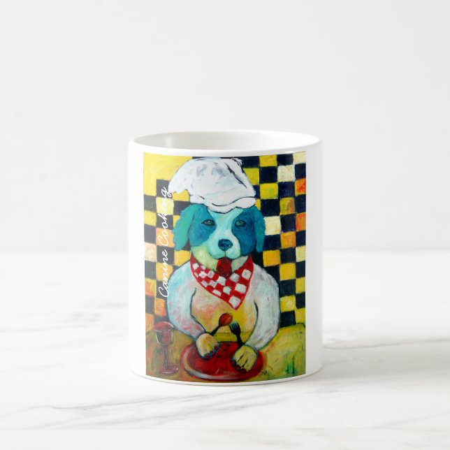 Caneca De Café Cozinhar canino (Centro)
