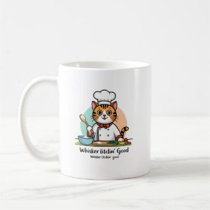 Caneca De Café Cozinhar com gato - Gatinho de chef