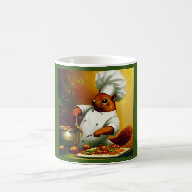 Caneca De Café Cozinhar De Esquilo Agitar Fry (Centro)