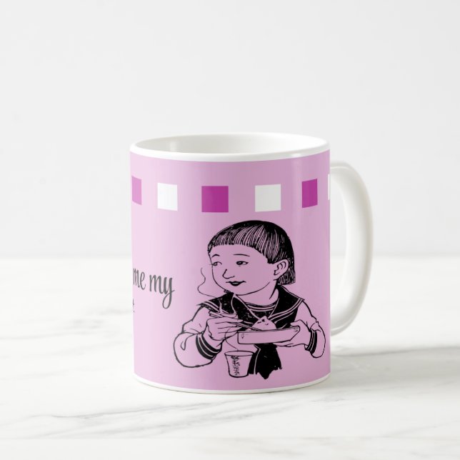 Caneca De Café Cozinhar de mães: A favorita da garota de foodie (Frente Esquerda)