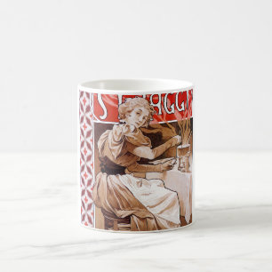 Caneca De Café Cozinhar De Mulher, Alphonse Mucha