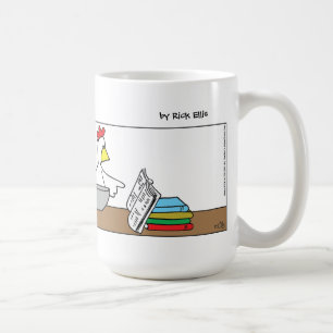Caneca De Café Cozinhar engraçado da galinha da mamã