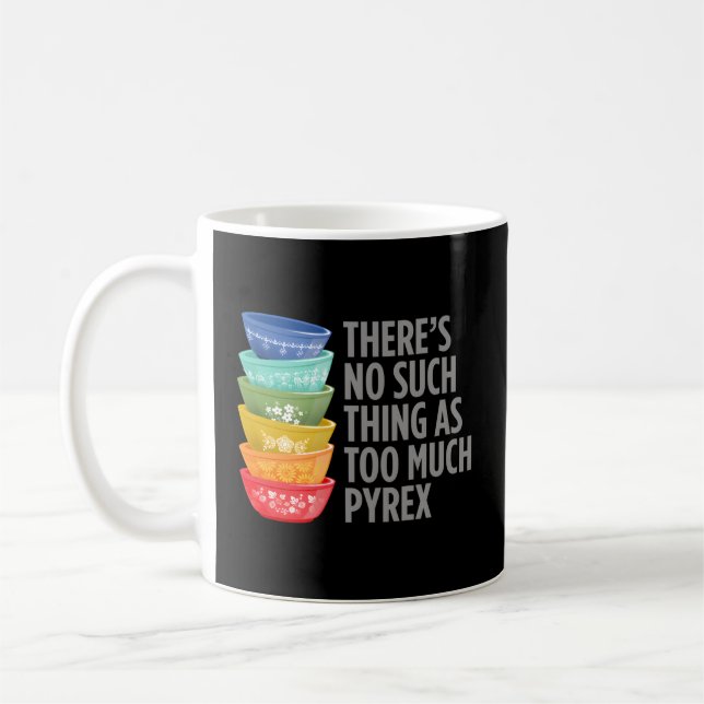 Caneca De Café Cozinhas De Coletor Pyrex Misturando Bolinhos (Esquerda)