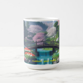 Caneca De Café Cozinhe com Calma – Jardim Sereno da Montanha