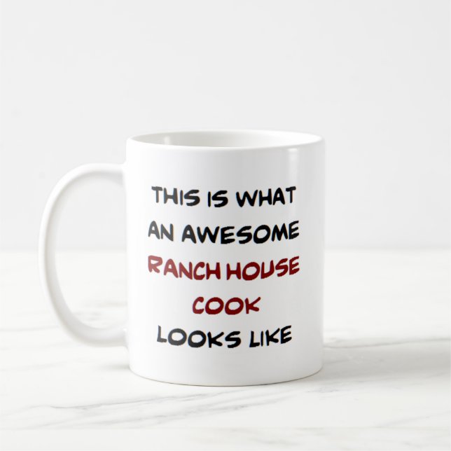 Caneca De Café cozinheiro de fazenda, incrível (Esquerda)