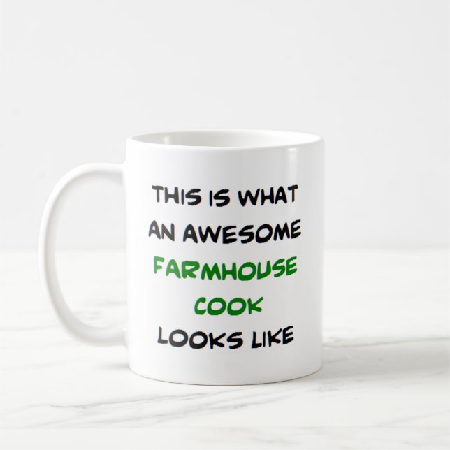 Caneca De Café cozinheiro de fazenda, incrível (Esquerda)