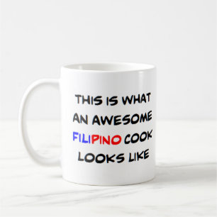 Caneca De Café cozinheiro de filipino, incrível