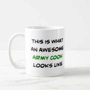 Caneca De Café cozinheiro do exército, incrível