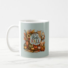 Caneca De Café Cozy Boho Fall / Bohemio Acogedor