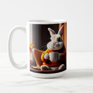 Caneca De Café Cozy Bunny
