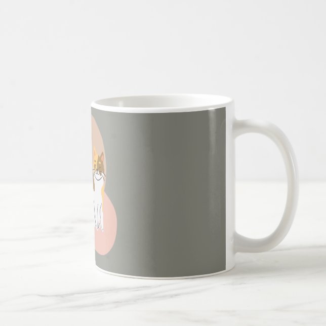 Caneca De Café Cozy Cat Mug (Direita)