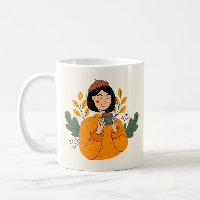 Caneca De Café Cozy Fall Vibes (Esquerda)