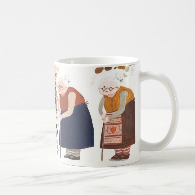 Caneca De Café Cozy Grandma Mug (Direita)