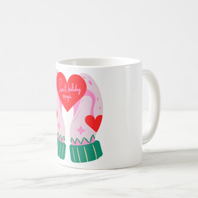 Caneca De Café Cozy Mittens with Heart (Frente Esquerda)