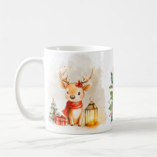 Caneca De Café Cozy Nights Reindeer Recipe Mug